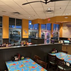 The Flying Biscuit Cafe - Entrance/part of inside seating area, Jan 2026.