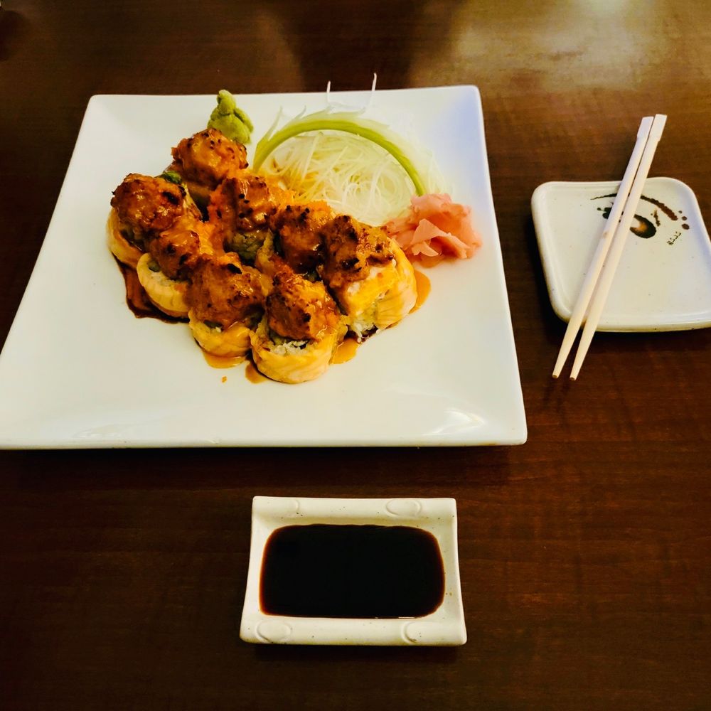 Midori Sushi - Tsunami Roll - Japanese Near Me - Austin, Texas Midori Sushi - Tsunami Roll - Japanese Near Me - Austin, Texas
