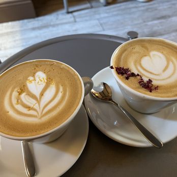 Milkweed Studio - Orange blossom latte and Rose Water Latte - Coffee & Tea Near Me - New York, New York