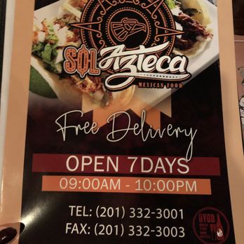 Sol Azteca - Tacos Near Me - Jersey City, New Jersey Sol Azteca - Tacos Near Me - Jersey City, New Jersey