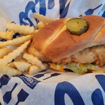 Culver's - Fish sandwich. Not my thing, my wife is a weirdo who likes fish - Ice Cream & Frozen Yogurt Near Me - Loveland, Colorado