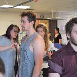 ICT Northumberland College - One of our instructors makes suggestions to a first-year student.