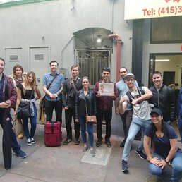 My tour group in SF, with Kevin on the left! My tour group in SF, with Kevin on the left!