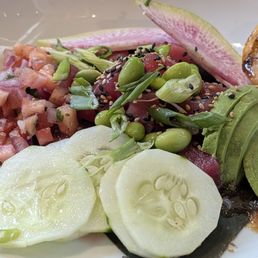 Ahi tuna poke Ahi tuna poke