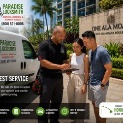 Paradise Locksmith - Paradise Locksmith reliable and honest pricing servicing Ala Moana and all of Oahu.