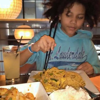 Dan Dan - My daughter enjoying Dan Dan's amazing-ness. - Szechuan Near Me - Philadelphia, Pennsylvania