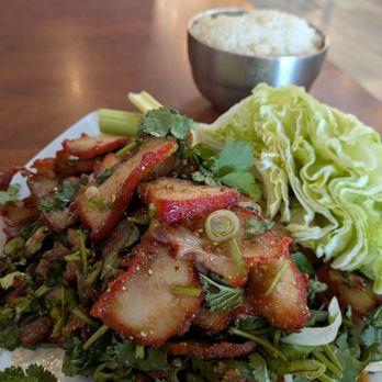 Elephant Thai Cuisine - Pork belly larb - Salad Near Me - Maplewood, Minnesota Elephant Thai Cuisine - Pork belly larb - Salad Near Me - Maplewood, Minnesota