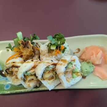 Oku’s Sushi - Shrimp tempura roll (best I've ever had) - Sushi Bars Near Me - Kihei, Hawaii