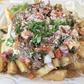 Kennedy's Meat - I did remember to check in and got this huge barbacoa fries. Awesome deal! Eat it quickly tho, don't wait. - Meat Shops Near Me - Escondido, California Kennedy's Meat - I did remember to check in and got this huge barbacoa fries. Awesome deal! Eat it quickly tho, don't wait. - Meat Shops Near Me - Escondido, California