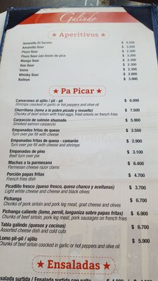 Menu photo 8 Galindo Santiago, RM Menu photo 8 Galindo Santiago, RM