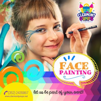 Clermont Jumps - Face Painting Near Me Clermont Jumps - Face Painting Near Me