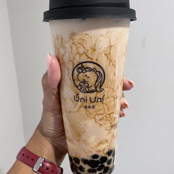 Uni Uni - Uni Signature Milk Tea with boba and milk mochi - Bubble Tea Near Me - Katy, Texas Uni Uni - Uni Signature Milk Tea with boba and milk mochi - Bubble Tea Near Me - Katy, Texas