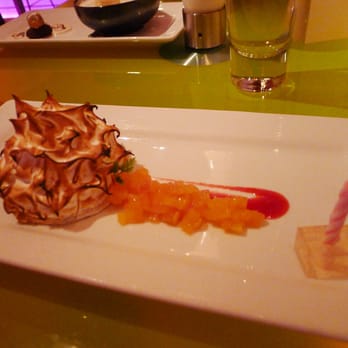 Morimoto - Yuzu Meringue Tart with Apricot Chutney - Japanese Near Me - Philadelphia, Pennsylvania Morimoto - Yuzu Meringue Tart with Apricot Chutney - Japanese Near Me - Philadelphia, Pennsylvania
