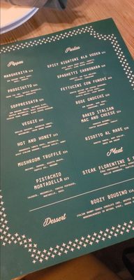 Menu photo 1 Pizza Wine Disco Toronto, ON Menu photo 1 Pizza Wine Disco Toronto, ON