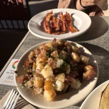 Crepevine Restaurants - Bacon Home Potatoes - New American Near Me - San Jose, California
