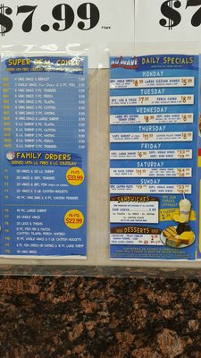 Menu photo 1 Nu Wave Fish & Chicken Southfield, MI