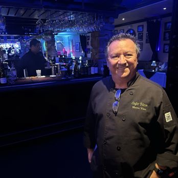 Cafe Vico - Chef Marco - Thank you for a grand dining adventure and a perfectly chosen/poured Chianti! - Italian Near Me - Fort Lauderdale, Florida