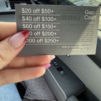Gap - Rewards bucks! - Children's Clothing Near Me - Roseville, California