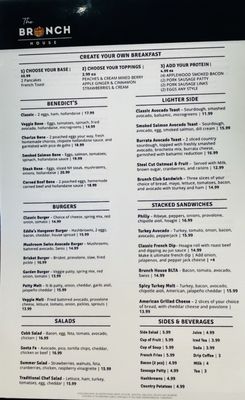 Menu photo 3 The Brunch House Redding, CA