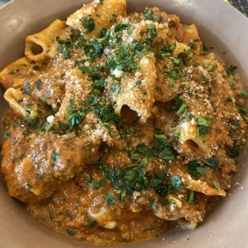 Stella - Rigatoni pork and beef ragu - Italian Near Me - Kenwood, California