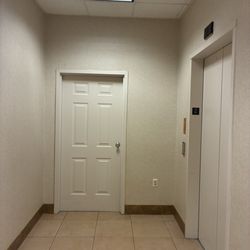 Second level elevator hallway, Dillard's Wiregrass Commons Mall