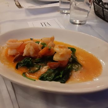 ITA Kitchen - My sauteed shrimp with wilted spinach. I enjoyed it. - Italian Near Me - Bay Shore, New York