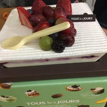 Tous Les Jours - Blueberry yogurt cake, $30 - Desserts Near Me - Flushing, New York Tous Les Jours - Blueberry yogurt cake, $30 - Desserts Near Me - Flushing, New York
