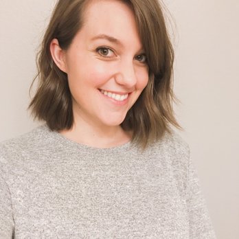 Skylight Salon - After cutting 10inches to donate - Hair Salons Near Me - McKinney, Texas