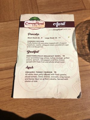 Menu photo 6 Canopy Road Cafe - Tallahassee Tallahassee, FL