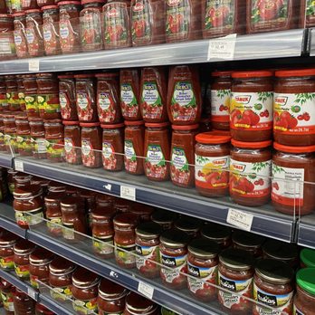 Istanbul Food Bazaar - jars of tomato sauce on shelves - Grocery Near Me - Clifton, New Jersey Istanbul Food Bazaar - jars of tomato sauce on shelves - Grocery Near Me - Clifton, New Jersey