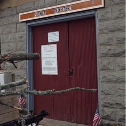 Fisher Cemetery - The back building
