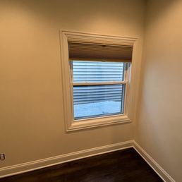 White trim- painted over the black White trim- painted over the black