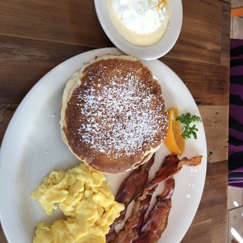 Moke’s Bread And Breakfast - Sunrise special 1 with lilikoi sauce - Breakfast & Brunch Near Me - Honolulu, Hawaii Moke’s Bread And Breakfast - Sunrise special 1 with lilikoi sauce - Breakfast & Brunch Near Me - Honolulu, Hawaii