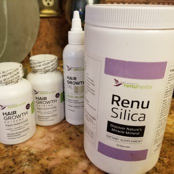 Renu Herbs - Renu Herbs Hair Growth System in 2022 for $89.95 with 14 ounces of Renu Silica. - Vitamins & Supplements Near Me - Houston, Texas Renu Herbs - Renu Herbs Hair Growth System in 2022 for $89.95 with 14 ounces of Renu Silica. - Vitamins & Supplements Near Me - Houston, Texas