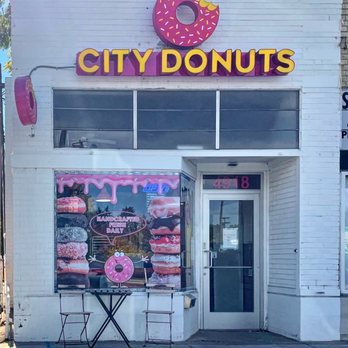 City Donuts - the front of the building - Donuts Near Me - Denver, Colorado