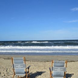 Beach chairs provided Beach chairs provided