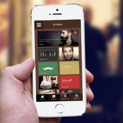 Download mybarberapp today and book your next appointment with your favorite barber