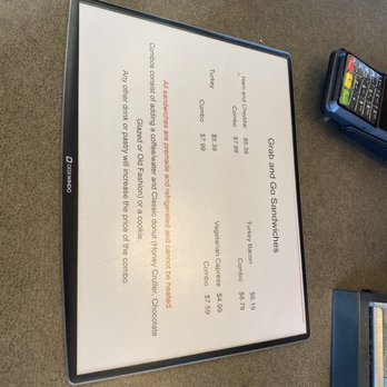 Tim Hortons - a menu on a table - Coffee & Tea Near Me - Niagara Falls, Ontario Tim Hortons - a menu on a table - Coffee & Tea Near Me - Niagara Falls, Ontario