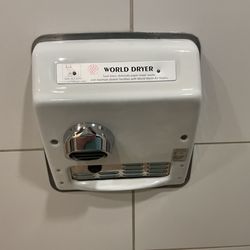 McDonald's - World Dryer Model XRA hand dryer 2 - cover