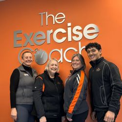The Exercise Coach St Peters MO - Our team:  Maggie, Sheryl, Amira and Nathan
