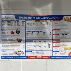 Dairy Dream Drive-In - Menu
