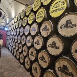 La Cofradía - So many barrels in the cave