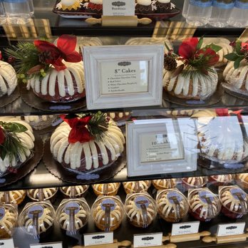 Nothing Bundt Cakes - So many options!! And they have Christmas decorations!! - Bakeries Near Me - Tustin, California