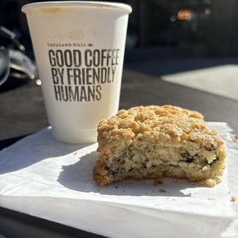 Thousand Hills Coffee - Earl grey scone - Coffee & Tea Near Me - Charlotte, North Carolina