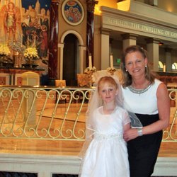 St. Michael The Archangel - The beautiful altar and great first communion
