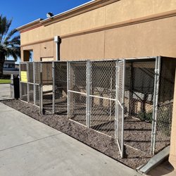 Dateland Travel Center - Dog cages instead of leaving them in your hot car. Locks available inside
