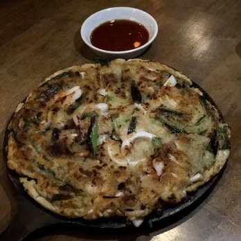 Five Senses - Yummiest seafood pancake! - Korean Near Me - New York, New York