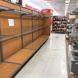 TJ Maxx - Empty shelves
