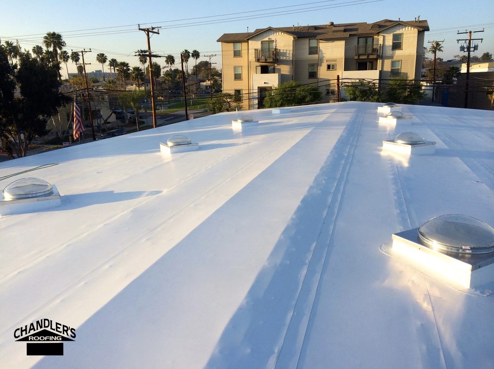 Slide of Chandler's Roofing