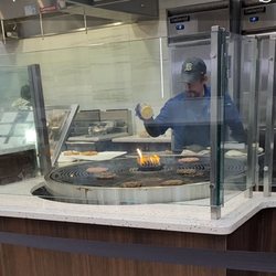 Grounded Hand-Crafted Burgers - If seeing a rotating grill is on your bucket list, here's you chance!